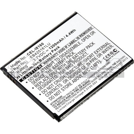 DANTONA Replacement Cell Phone Battery CEL-I8160